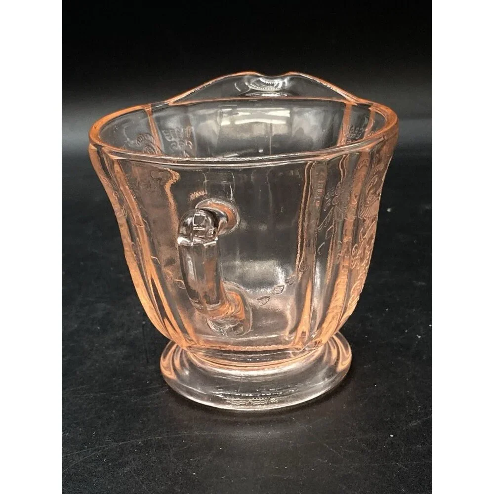 Indiana Glass Pink Depression Glass Madrid Creamer Pitcher